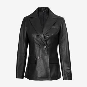 Women Leather Coat