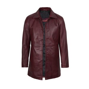 Men Leather Coat