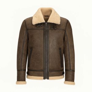 Leather Bomber Jacket