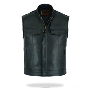 Men Leather Vest