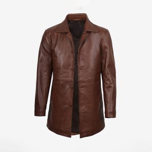 Men Leather Coat